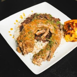 Turkey Neck with W/ Beans and Rice